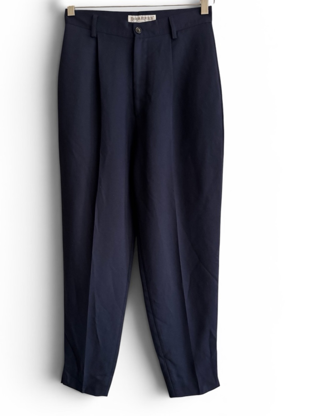 Banana Republic Made in Italy Wool Blend Tapered Pants Size 8